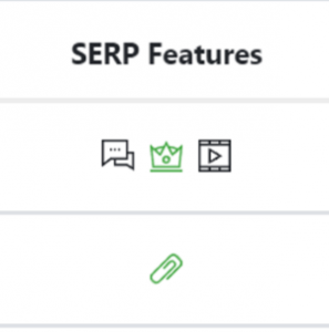 advanced web ranking, serp features
